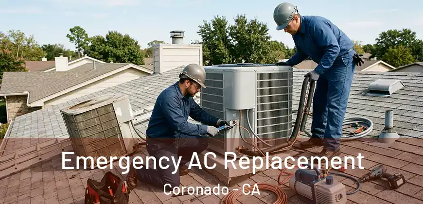  Emergency AC Replacement Coronado - CA