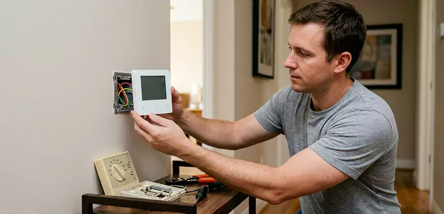 AC Control Panel Replacement in Coronado